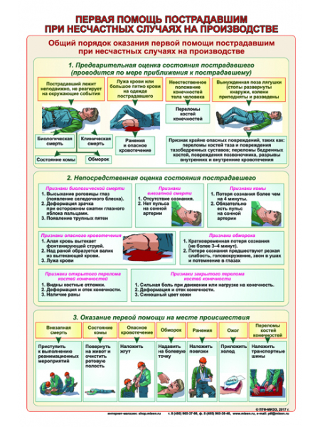 Как разработать инструкцию по оказанию первой помощи